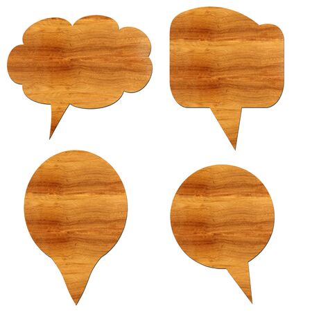 Wooden massage icon isolate on whiteの写真素材