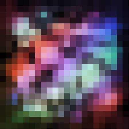 Abstract colorful mosaic patternの写真素材