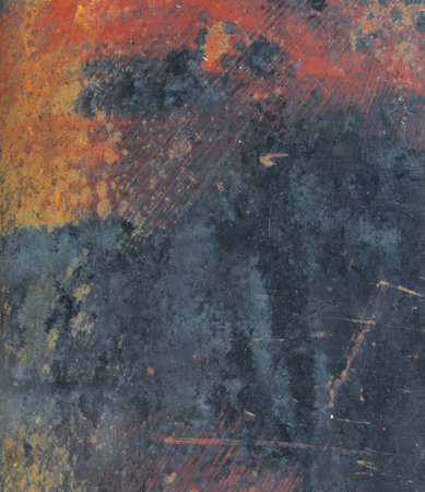 Grunge and rusted metal sheet as background