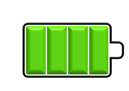 FULL BAR BATTERY INDICATORの写真素材