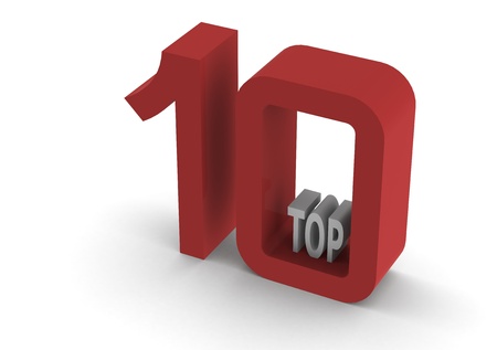 Top 10の写真素材