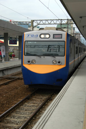 Taiwan local trainのeditorial素材