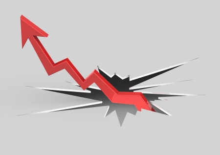Growth graph conceptの写真素材