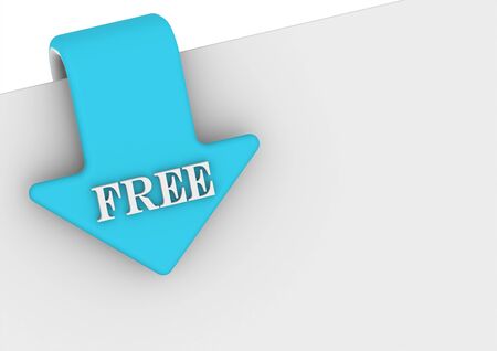 Blue label series, freeの写真素材