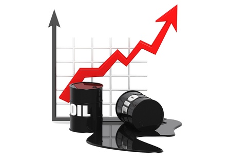 High Price of oilの写真素材