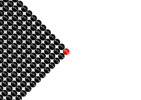 Red leaderの写真素材