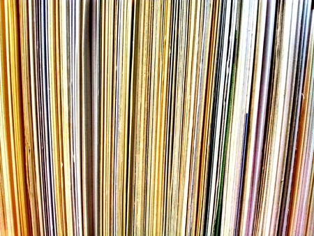File and recordの写真素材