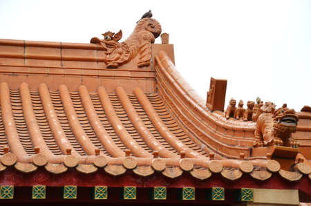 Roof of Chinese temple