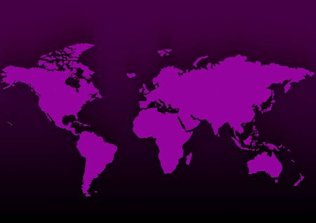 Purple mapの写真素材