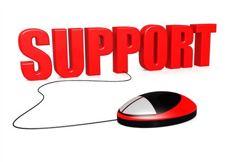 Online Supportの写真素材