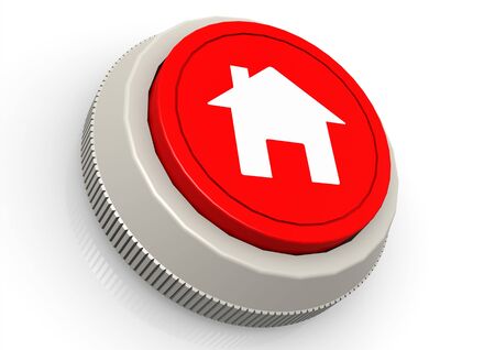 House buttonの写真素材