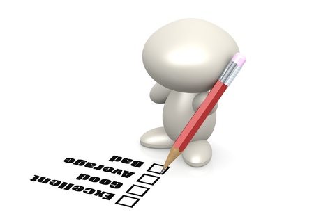 Figure and surveyの写真素材