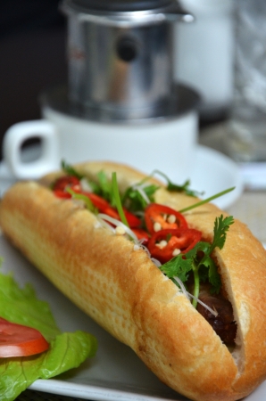Vietnamese Sandwich の写真素材