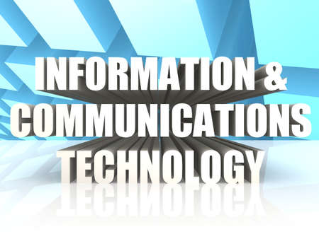 Information and Communications Technologyの写真素材