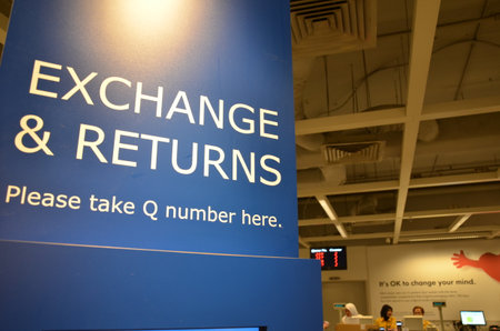 Exchange counterのeditorial素材