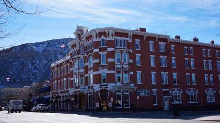 Strater Hotel in Durango, Coloradoのeditorial素材