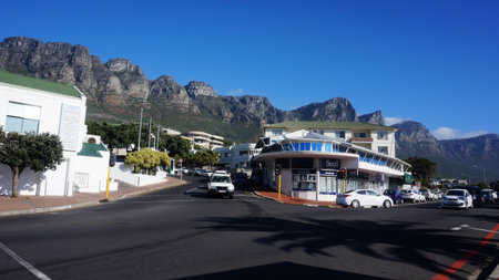 Cityscape of Cape Town, South Africaのeditorial素材