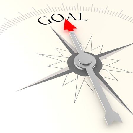 Goal campassの写真素材