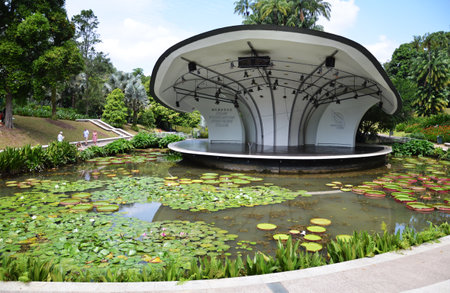 Singapore Botanic Gardens  in Singaporeのeditorial素材