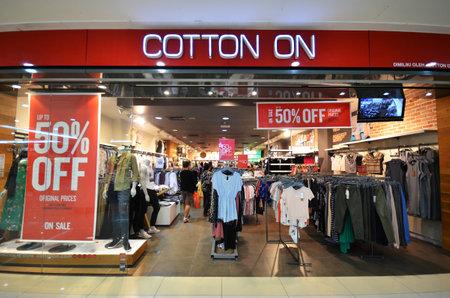 KOTA KINABALU, MALAYSIA- 24 JUN 2017: Cotton On store located in Kota Kinabalu, Sabah. Cotton On is...