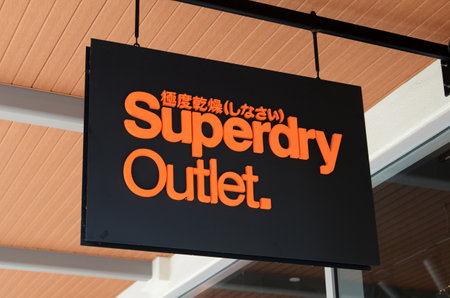 GENTING HIGHLANDS, MALAYSIA- DEC 03, 2018 : Superdry store at Genting Highlands Premium Outlets,...