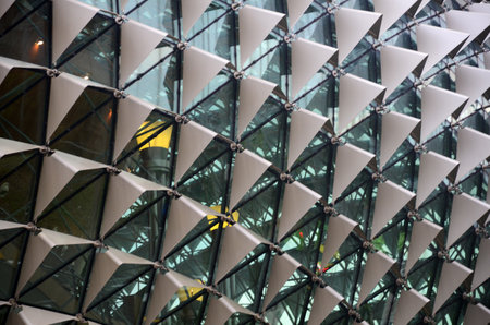 SINGAPORE- 03 JUN, 2019: Esplanade theatres One of singapore's best known landmark. The building...