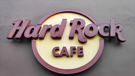 MELAKA, MALAYSIA - 25 JUN, 2019: Hard Rock Coffee Shop at Chinatown in Melaka Malaysia. Melaka has a...
