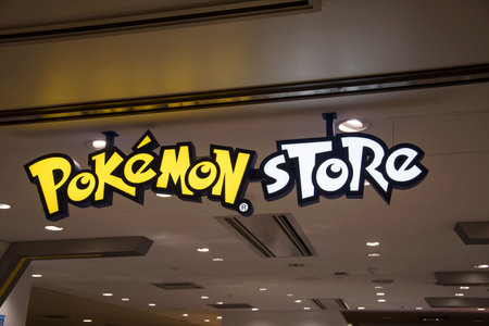 Osaka, Japan- 03 Dec, 2019: Pokemon store located in Kansai aiport, Osaka. The Pokmon Center is a...
