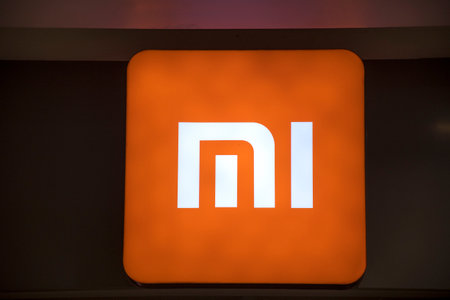 Johor Bahru, Malaysia- 26 Jan, 2020: Xiaomi store logo in Johor Bahru. Xiaomi was founded in 2010 by serial entrepreneur Lei Junのeditorial素材