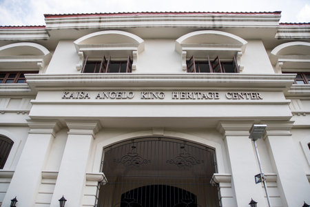 Manila, Philippines- 13 Oct 2023: Kaisa Angelo King Heritage Center in Intromuros, Manila.  It is a a lasting repository of the historical and cultural legacy of the Chinese in Philippines.のeditorial素材
