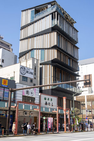 Tokyo, Japan- 18 May, 2024:  Asakusa Culture Tourist Information Center located directly in front of...