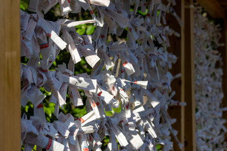 Tokyo, Japan- 11 May 2024: Ema at the Zojoji in Tokyo Japan. Ema are small plaques used for wishes by shinto believers.のeditorial素材