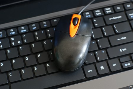 Has the meaning of commercial technology keyboard.の写真素材