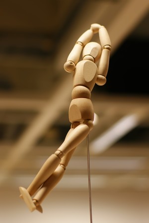 Toy doll can not only decorative indoor, still can bring warm and safeの写真素材