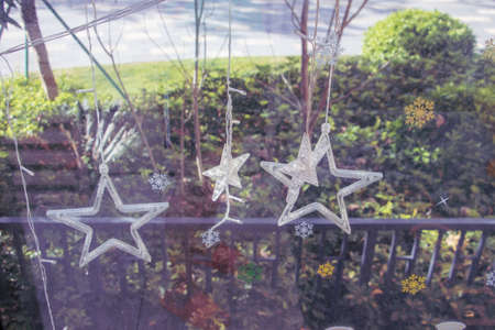 christmas star on the tree