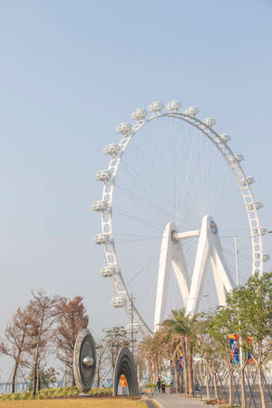 ferris wheel in the park
