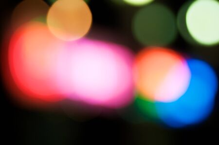 Abstract out of focus light circles 