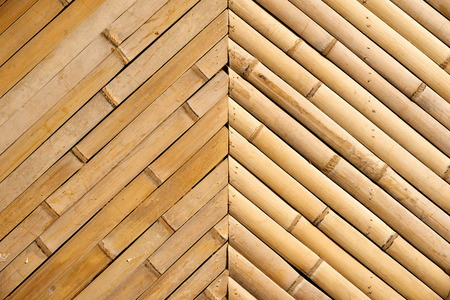 texture of bamboo poles as wall or bamboo fence