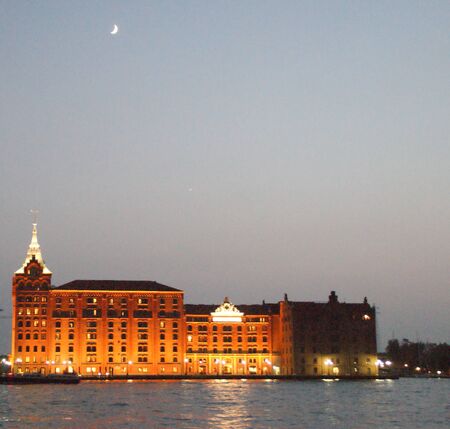 Venice at nightのeditorial素材