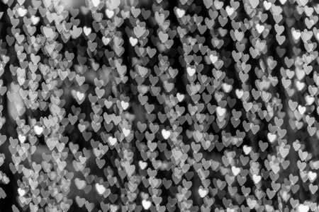 Bokeh Lights with heart shape