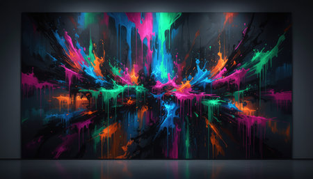 3d rendering of abstract technology background. Futuristic technology style.の素材