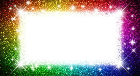 Background material wallpaper, glitter, Stardust, Galaxy, milky way, milky way, milky way, glittering, blur, blur, lightの素材