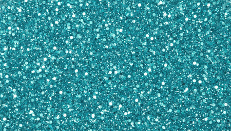 blue glitter texture christmas abstract background, shiny sequins in blue colorの素材