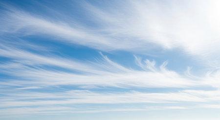 blue sky clouds. sky background with clouds. blue sky with clouds and sunの素材