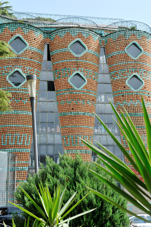 VIETRI SUL MARE, ITALY - April 27, 2018  Famous ceramic factory in Amalfi Coastのeditorial素材
