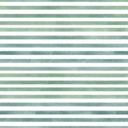 Green lines watercolor digital paper. Seamless pattern for modern graphics, scrapbooking, diy.の写真素材