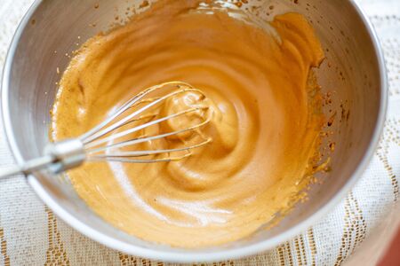 Dalgona coffee - Korean trendy instant coffee 2020の写真素材