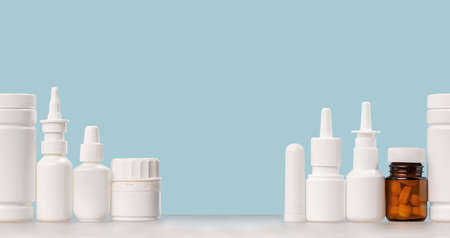 Online pharmacy order and medications delivery. Health and medical