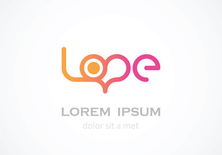 infinity love concept for st  Valentine dayのイラスト素材