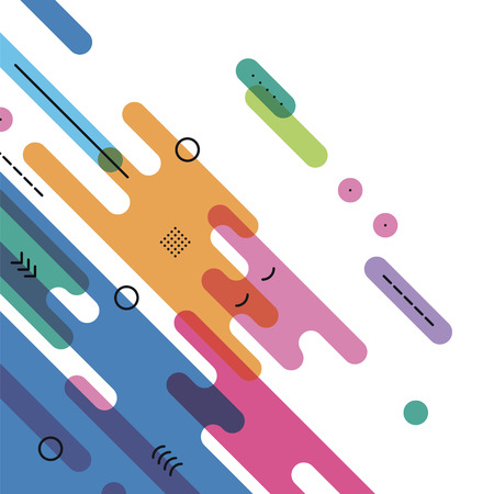 colorful abstract backgroundのイラスト素材